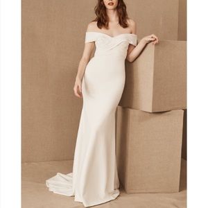 BHLDN Theia Blake Wedding Gown SIZE 8
